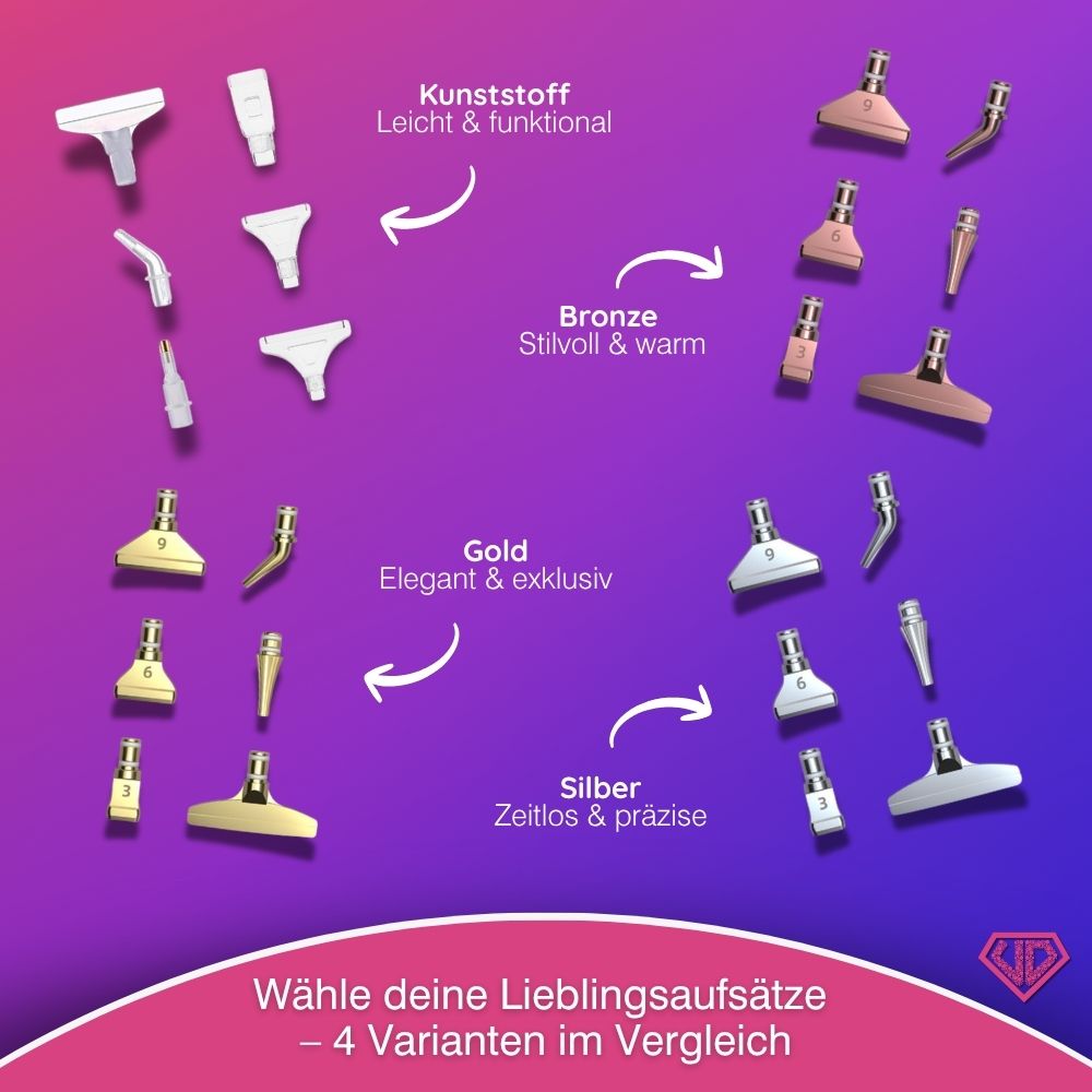 Diamond Painting Ergonomischer Premium-Stift – Golden Herb Bloom, Unique-Diamond