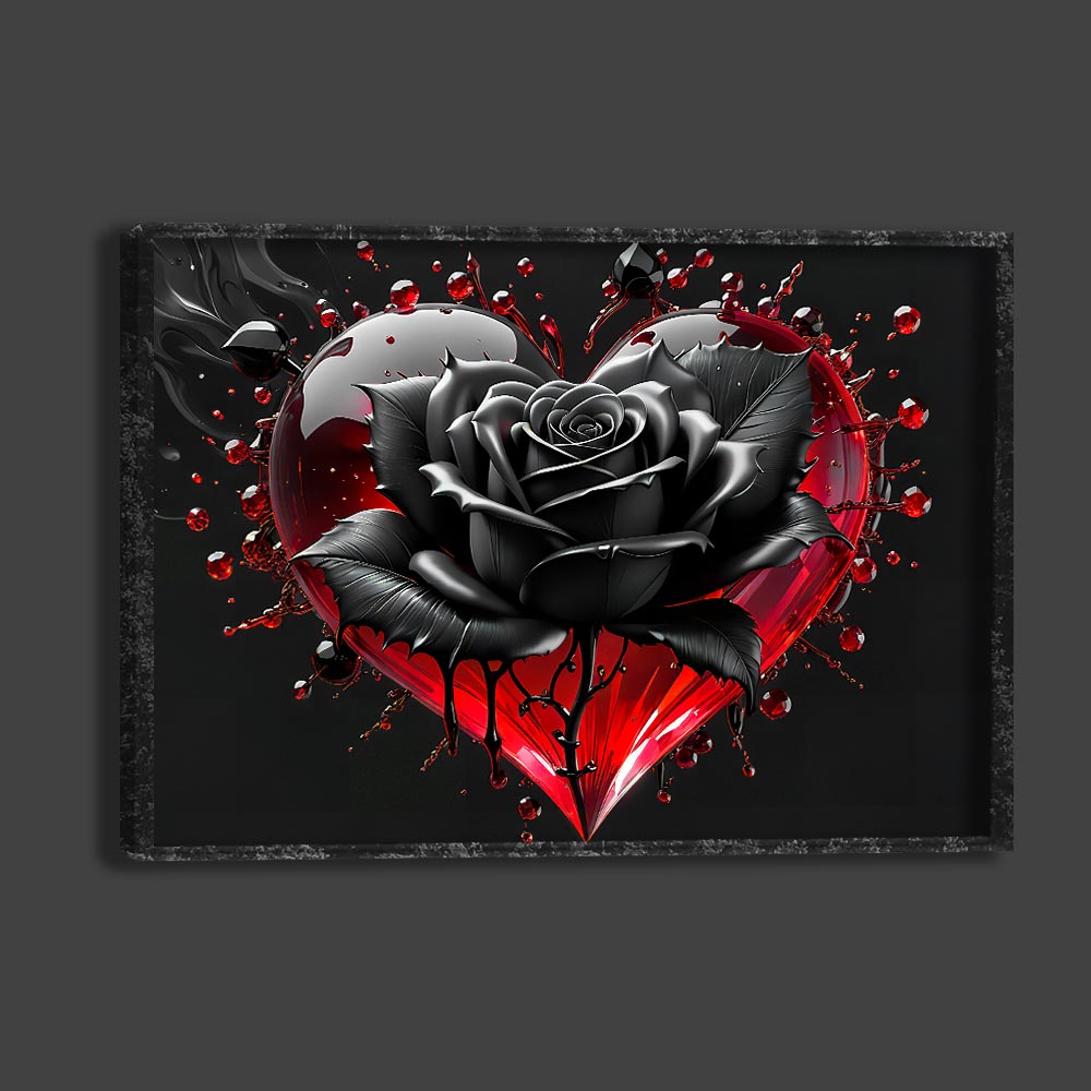DPIDEA Diamond Painting afbeeldingen voor volwassenen, doe-het-zelf 5D diamond painting kit, stijlvolle ronde stenen, diamond painting voor thuis, decoratie, 30 x 40 cm