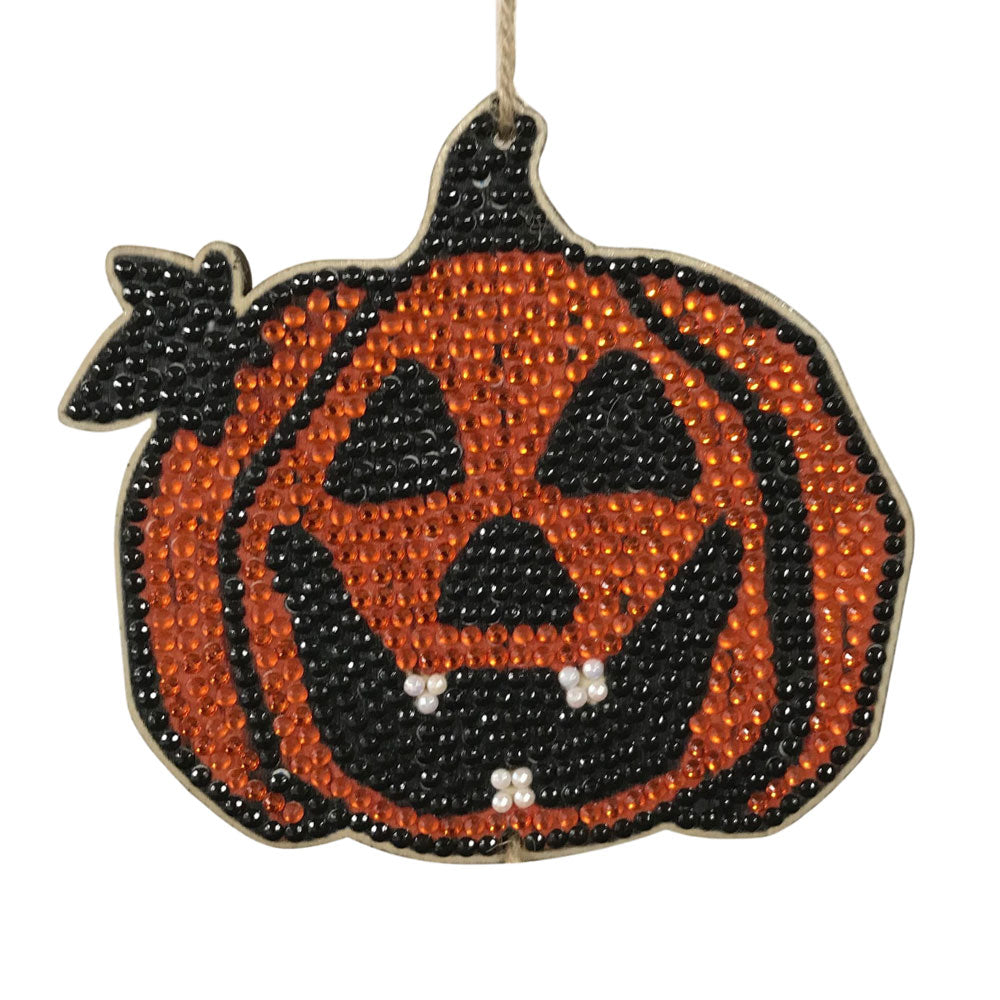 5D Diamond Painting Türanhänger Halloween, Unique-Diamond