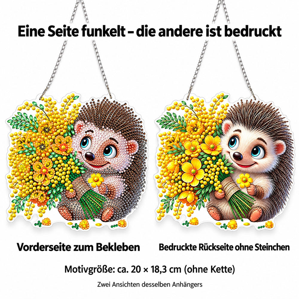 5D Diamond Painting Türanhänger – Finns Sonnengruß