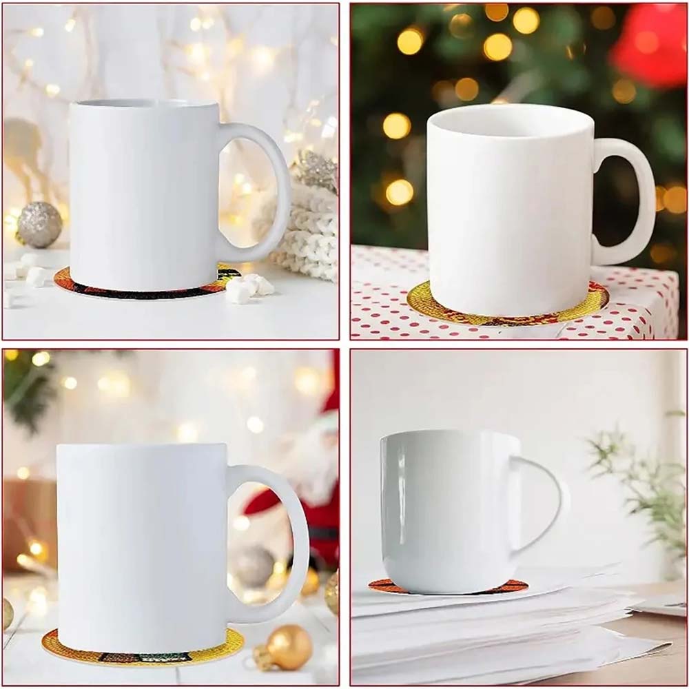 5D Diamond Painting Untersetzer – Magie der Natur, Unique-Diamond