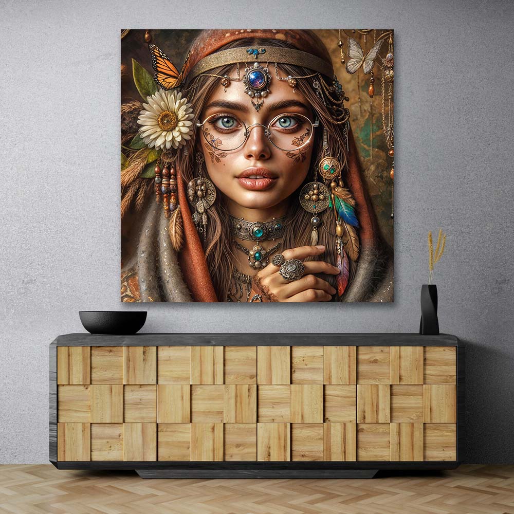 5D Diamond Painting – Amara, Seele der Natur, Unique-Diamond