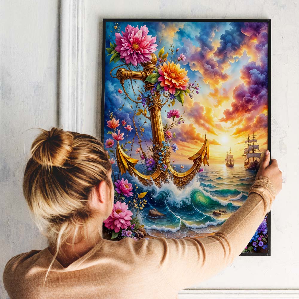 5D Diamond Painting – Anchor of Dreams Unique-Diamond