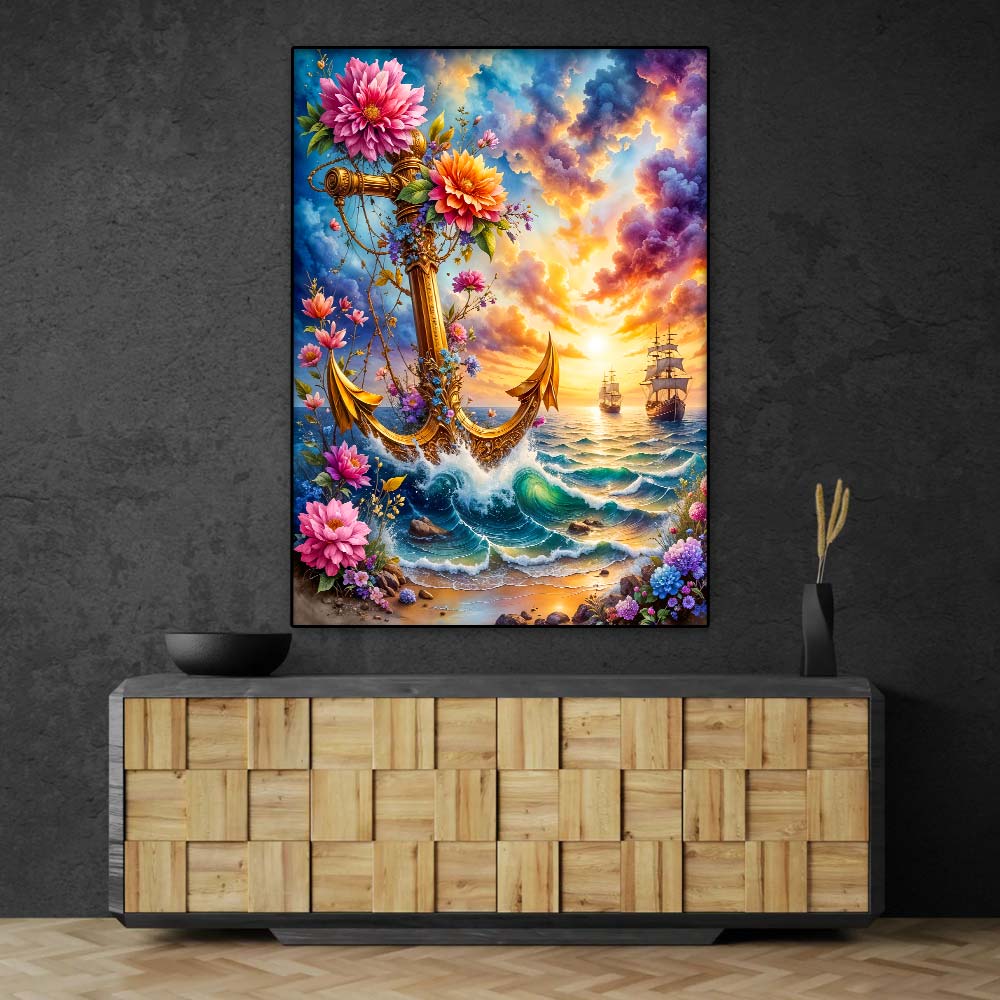 5D Diamond Painting – Anchor of Dreams Unique-Diamond
