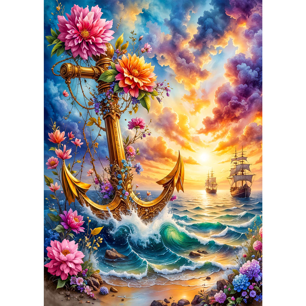 5D Diamond Painting – Anchor of Dreams Unique-Diamond