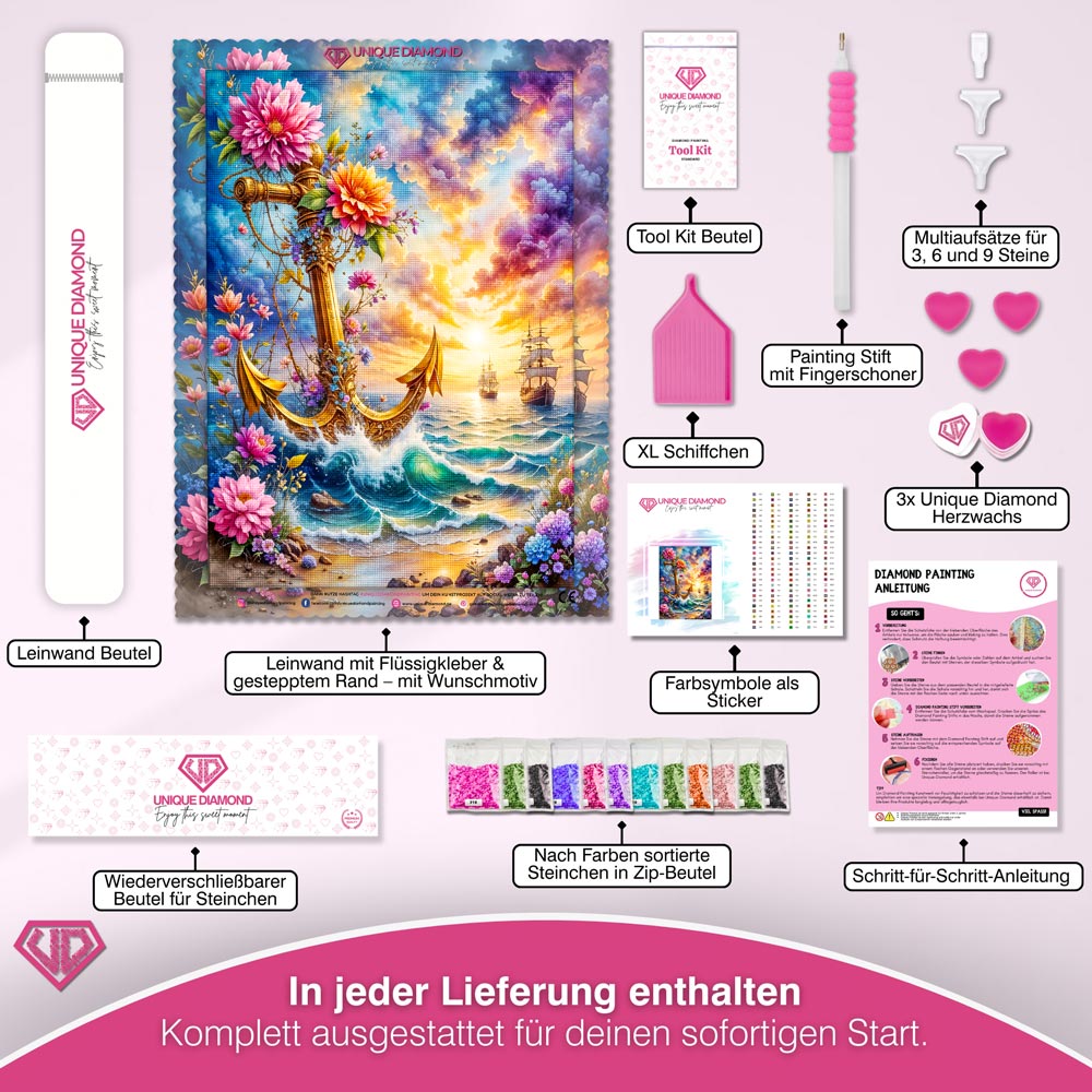 5D Diamond Painting – Anchor of Dreams Unique-Diamond