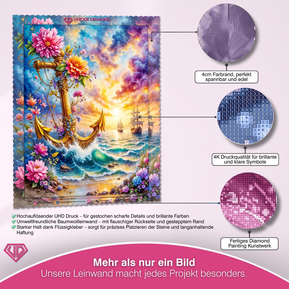 5D Diamond Painting – Anchor of Dreams Unique-Diamond