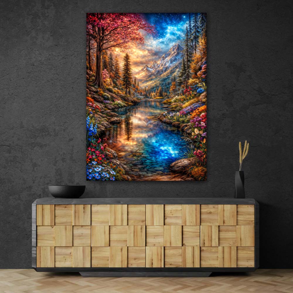 5D Diamond Painting – Aurora's Secret Unique-Diamond