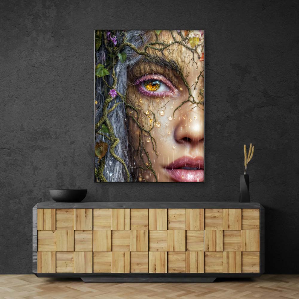 5D Diamond Painting – Elenya, Träne des Waldes Unique-Diamond