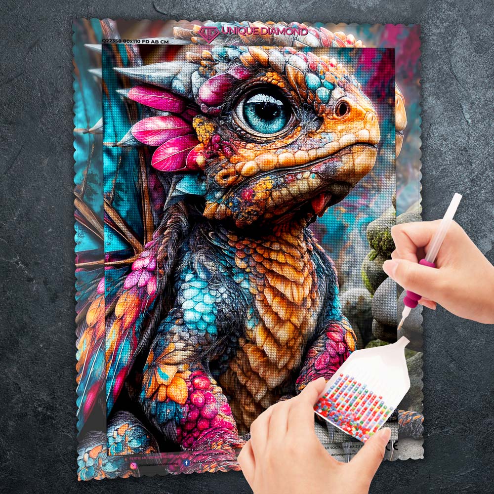 5D Diamond Painting – Emberling Unique-Diamond