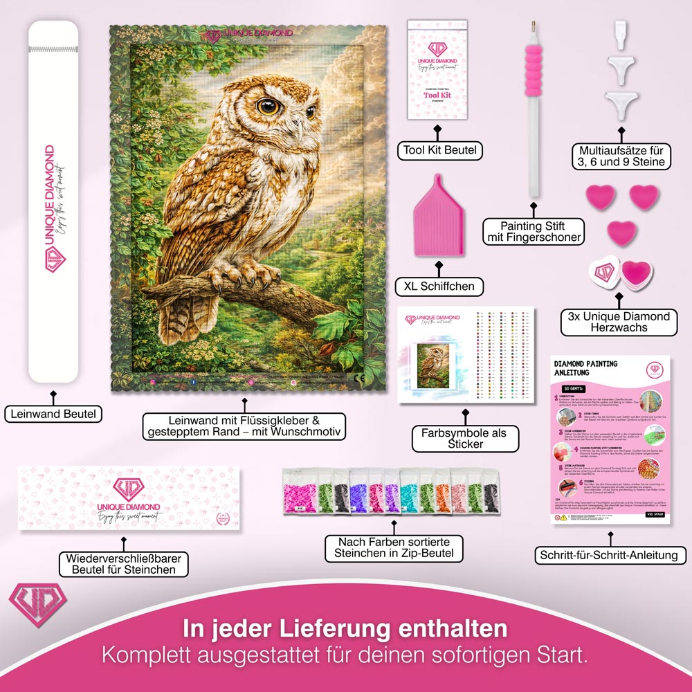 5D Diamond Painting – Eyes of Eloria Unique-Diamond