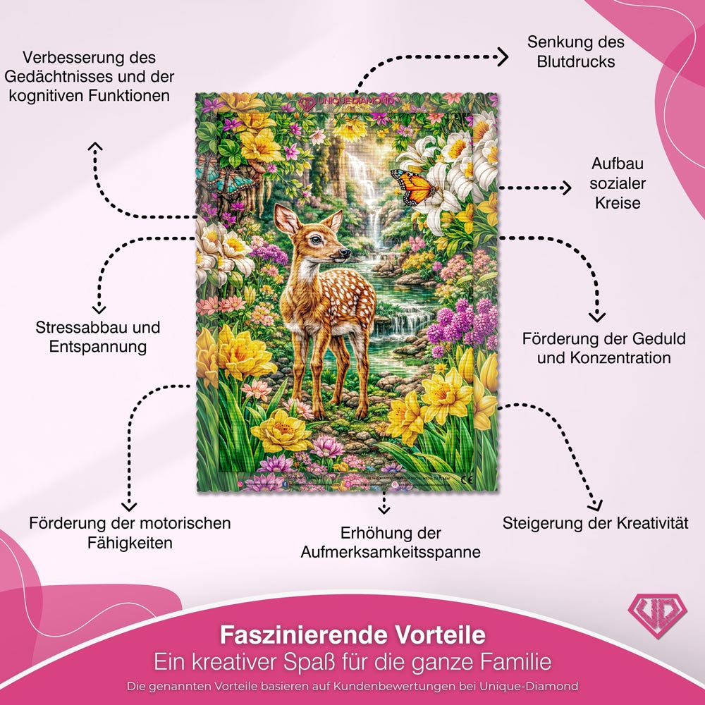 5D Diamond Painting – Garden of Grace Unique-Diamond