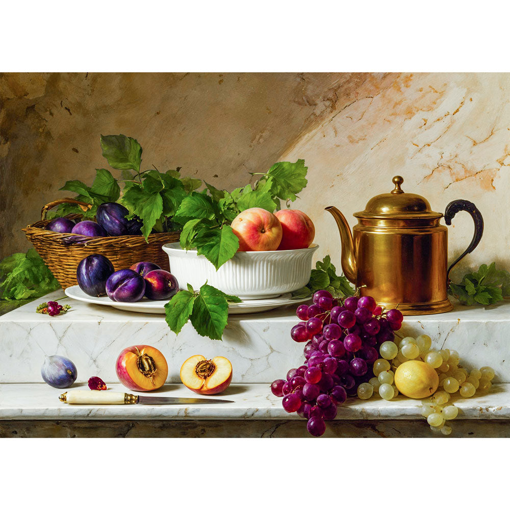 5D Diamond Painting – Klassisches Früchtestillleben Unique-Diamond