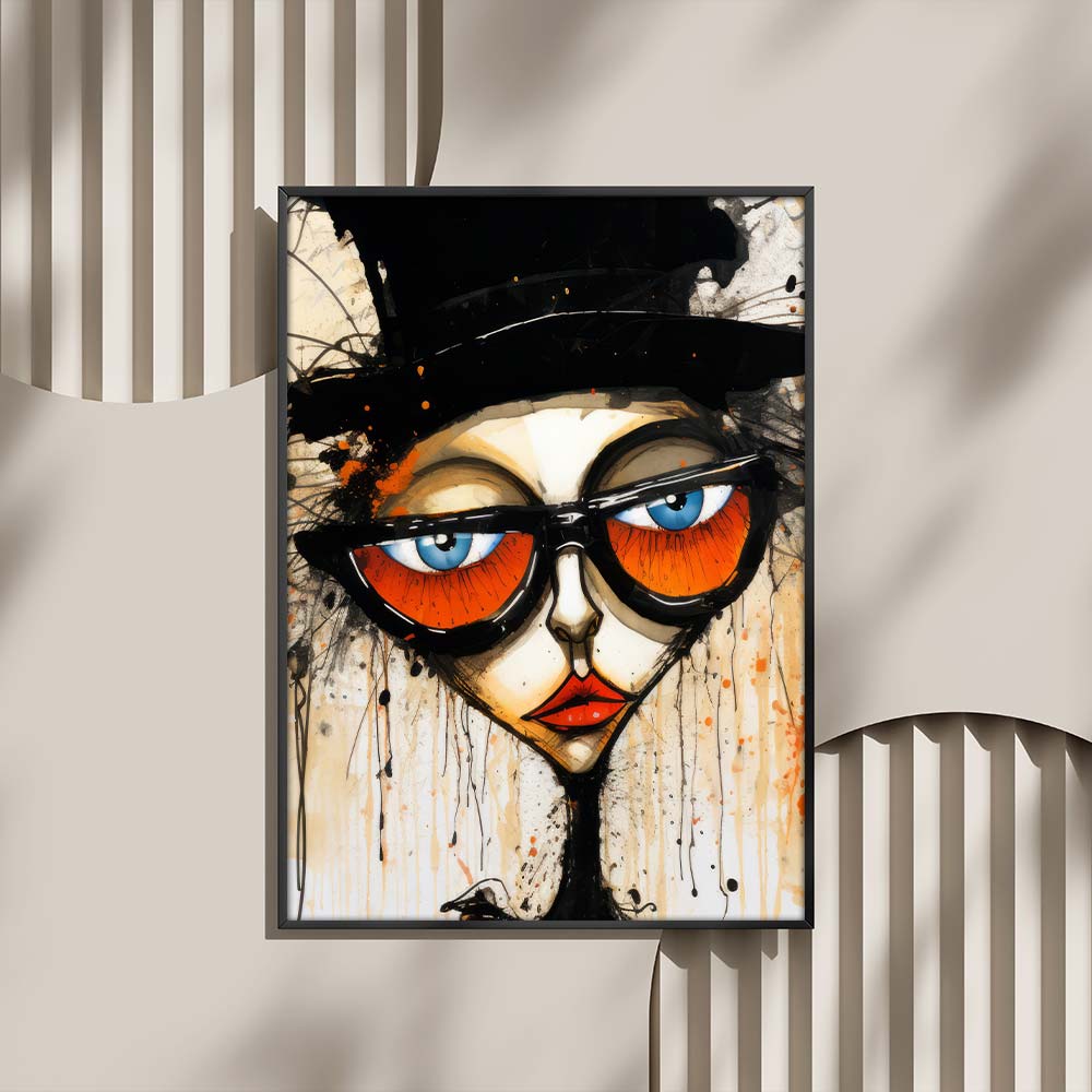 5D Diamond Painting – Miss Monroe mit Schattenblick Unique-Diamond