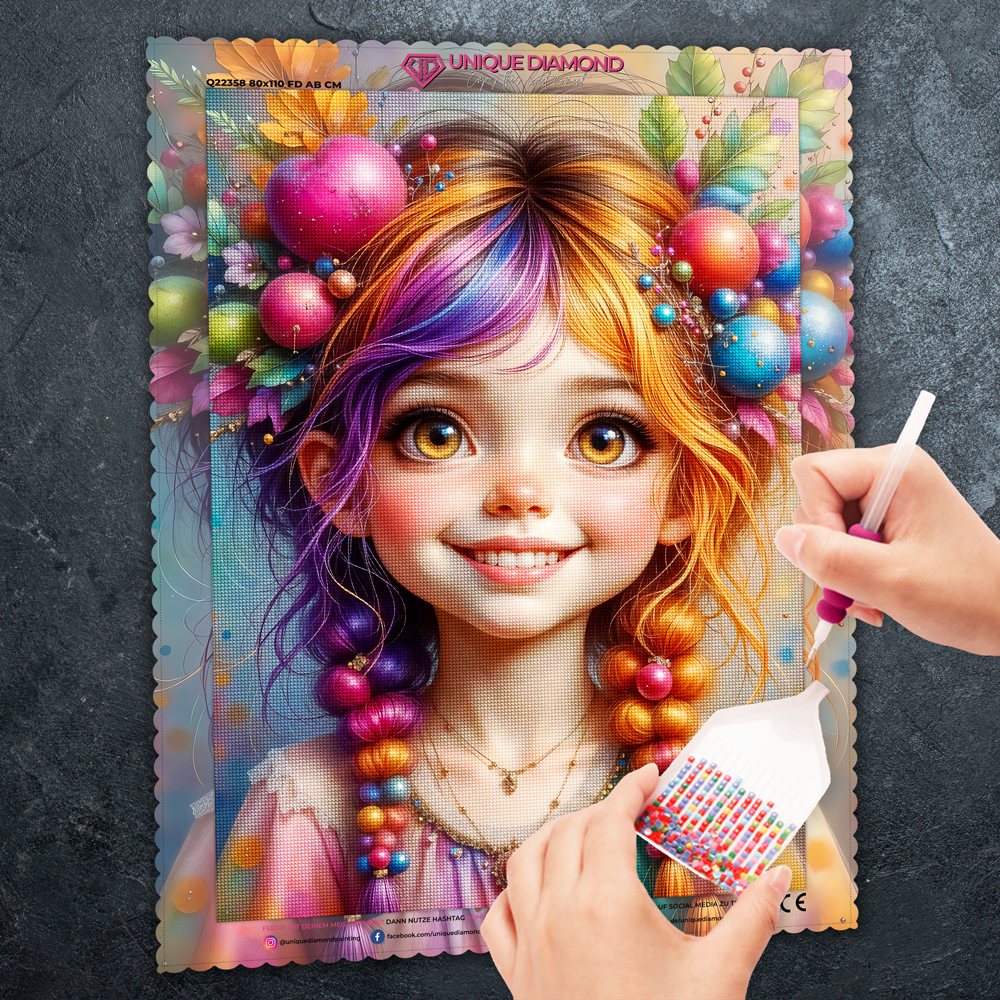 5D Diamond Painting – Rainbow Joy