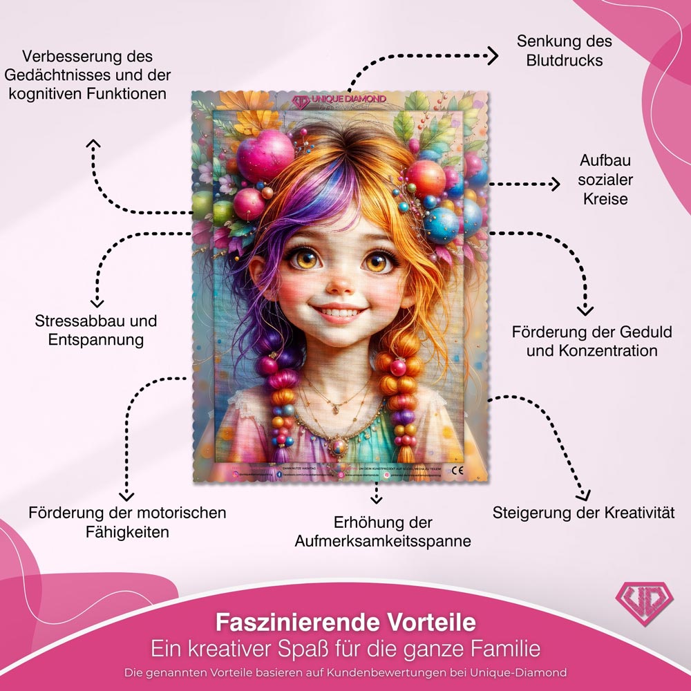 5D Diamond Painting – Rainbow Joy