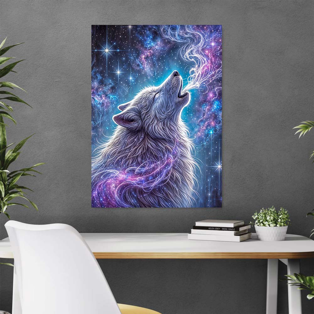 5D Diamond Painting – Ruf der Sternenseele, Unique-Diamond
