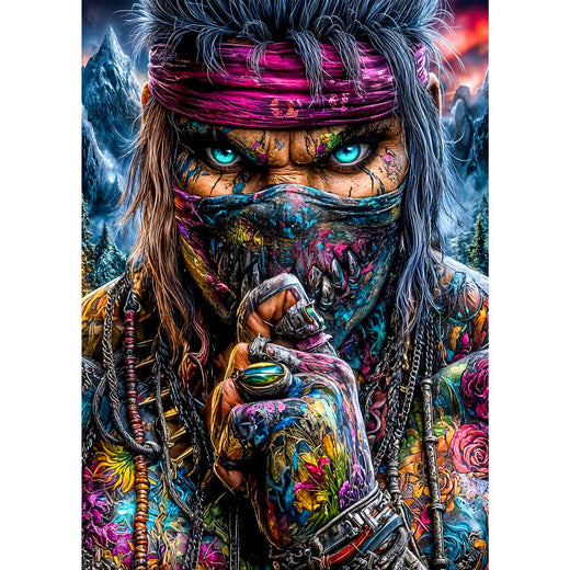 5D Diamond Painting – Savage Bloom Unique-Diamond