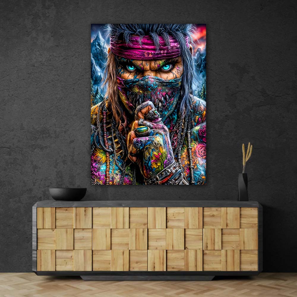 5D Diamond Painting – Savage Bloom