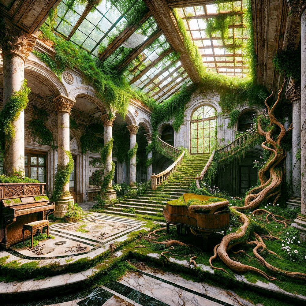5D Diamond Painting – Seraphinas Vergessenes Refugium, Unique-Diamond