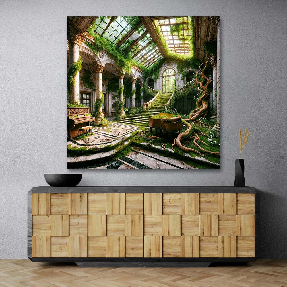 5D Diamond Painting – Seraphinas Vergessenes Refugium, Unique-Diamond