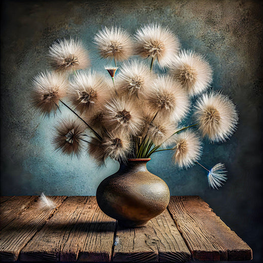 5D Diamond Painting – Tanz der Pusteblumen, Unique-Diamond