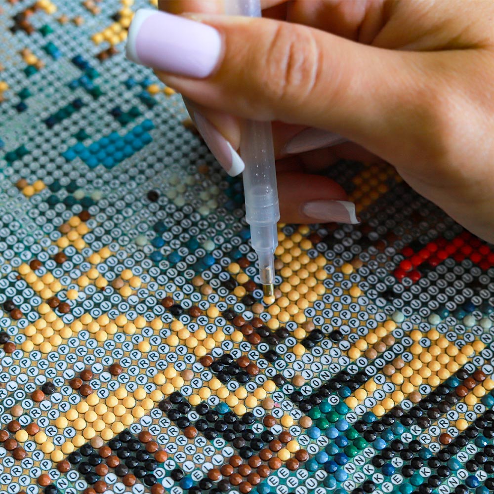 5D Diamond Painting – Miss Monroe mit Schattenblick Unique-Diamond