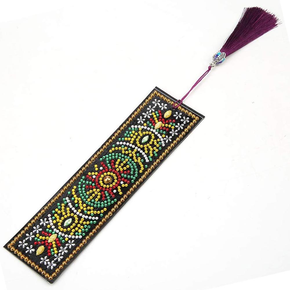 Diamond Painting Lesezeichen Mandala, Unique-Diamond