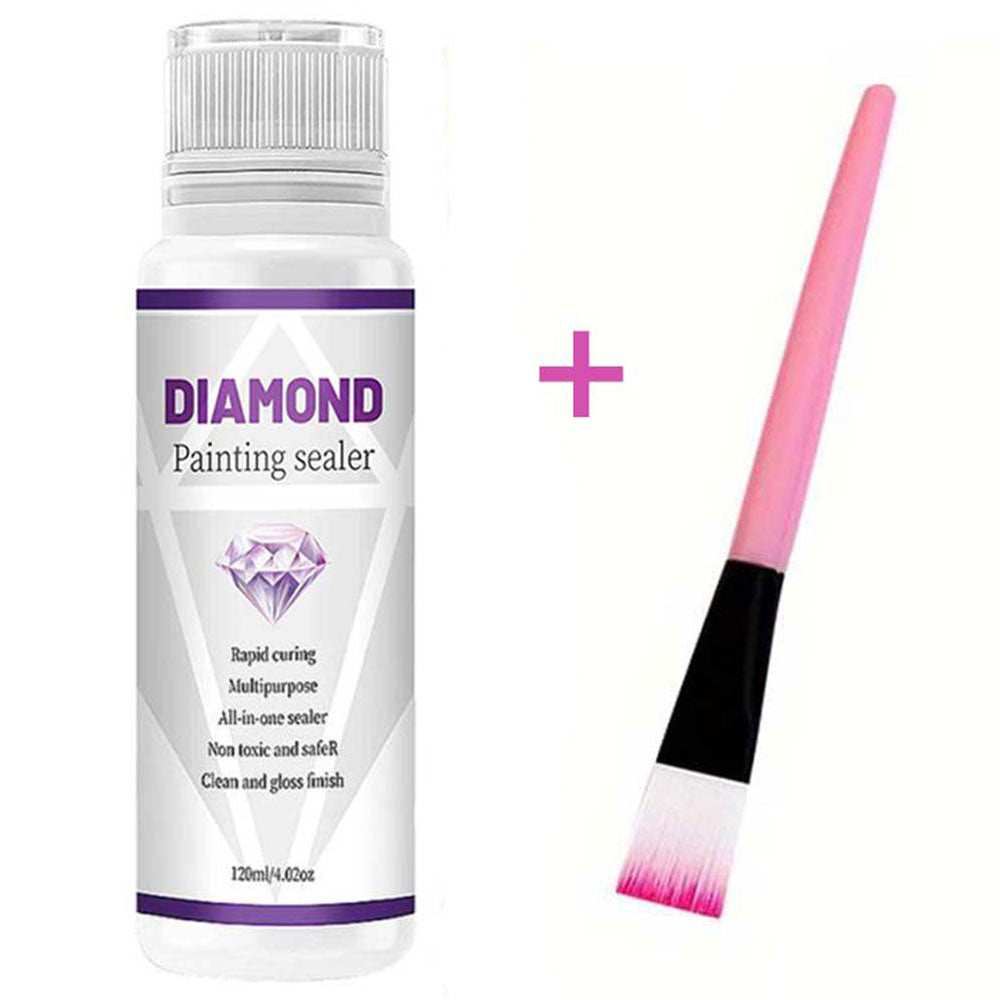 Diamond Painting Hochglanz Versiegelung