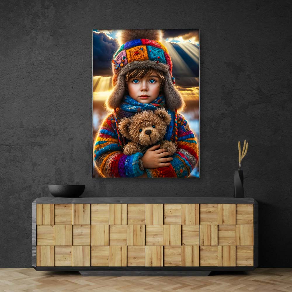 Diamond Painting – Hoffnung in der Abenddämmerung, Unique-Diamond