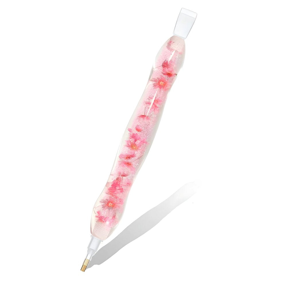 Diamond Painting Ergonomischer Premium-Stift – Sakura Blush Unique-Diamond