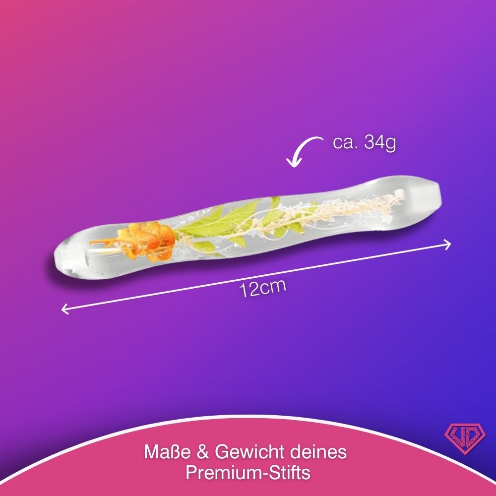 Diamond Painting Ergonomischer Premium-Stift – Golden Herb Bloom, Unique-Diamond