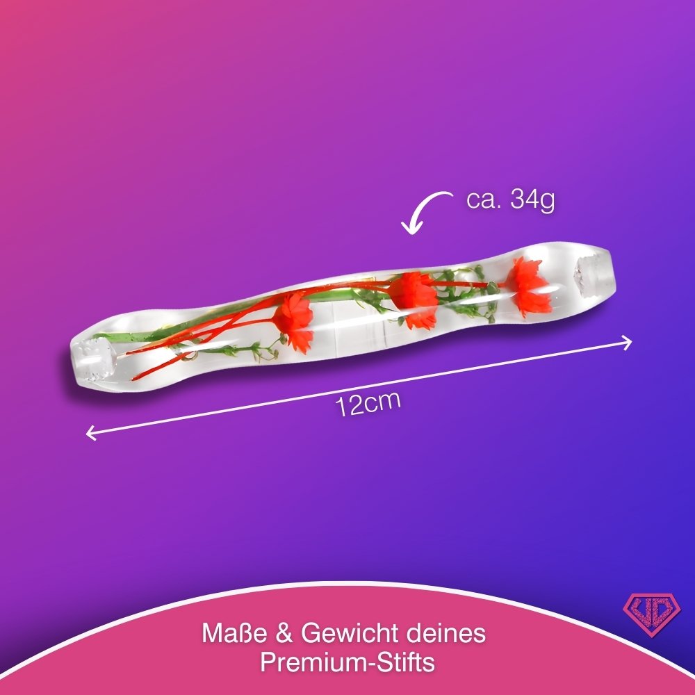 Diamond Painting Ergonomischer Premium-Stift – Scarlet Bloom Unique-Diamond