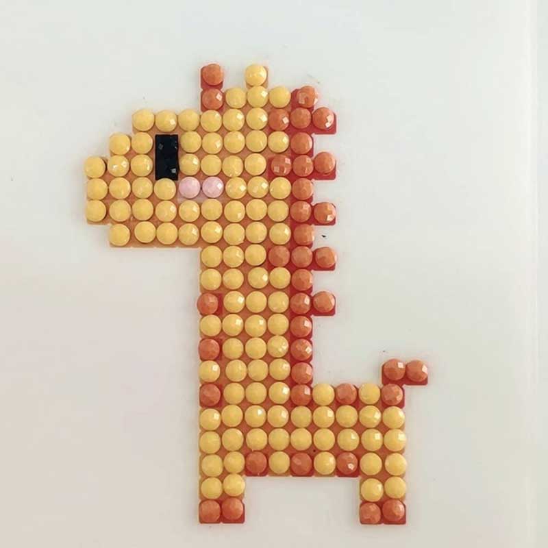 5D Diamond Painting Sticker Set Tiere für Kinder - Unique-Diamond