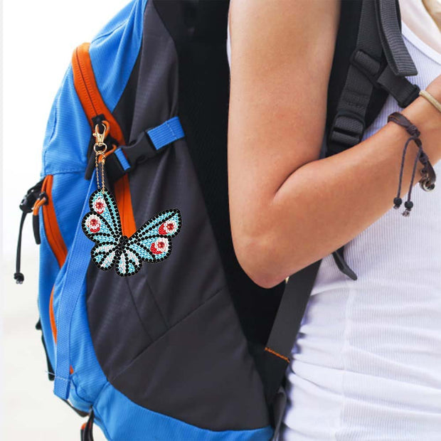 Diamond Painting Anhänger Schmetterlinge 5st Set, Unique-Diamond