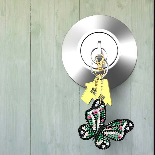 Diamond Painting Anhänger Schmetterlinge 5st Set, Unique-Diamond