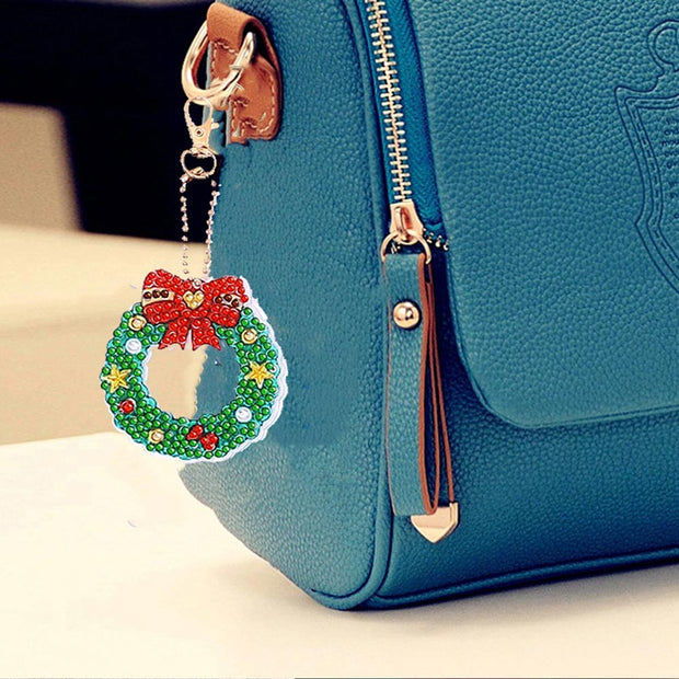 Diamond Painting Schlüsselanhänger Weihnachten 21 Stück