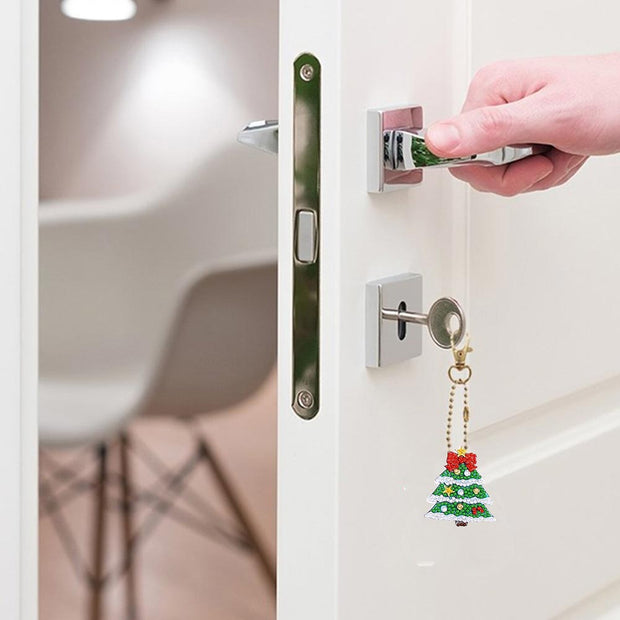 Diamond Painting Schlüsselanhänger Weihnachten 21 Stück