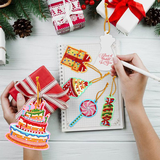 Diamond Painting Anhänger 10st Set - Unique-Diamond