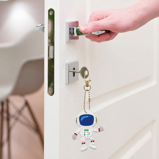 Diamond Painting Anhänger Raumfahrt 5st Set - Unique-Diamond