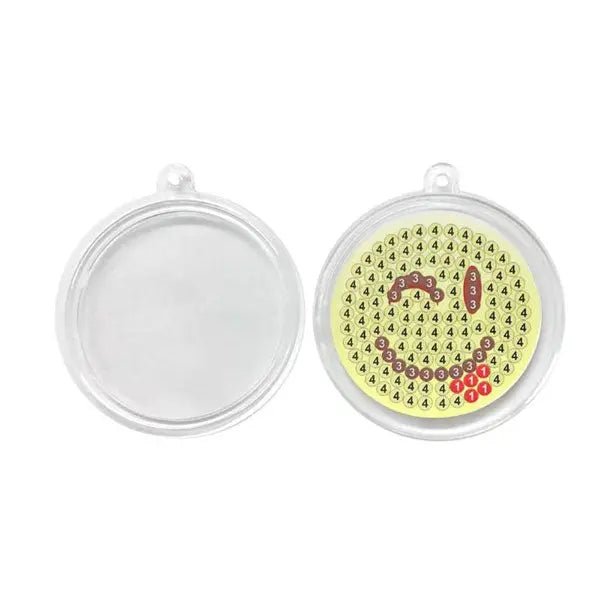 Diamond Painting Anhänger Smileys 5st Set - Unique-Diamond
