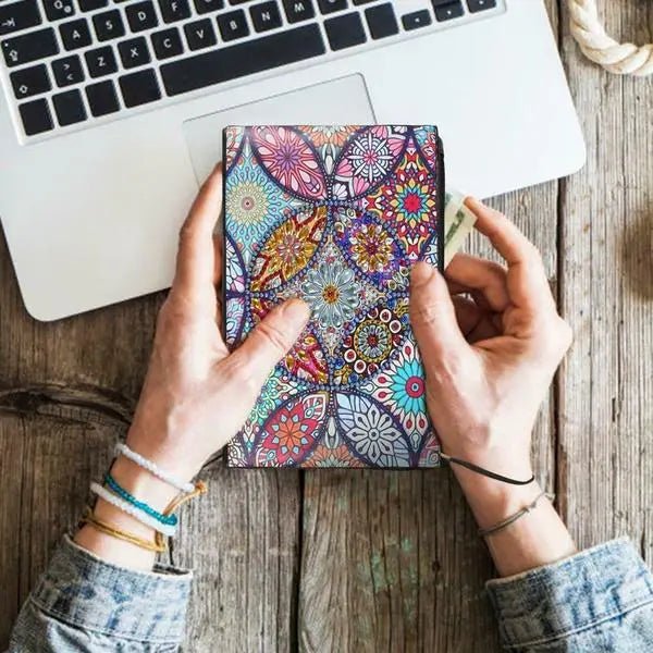 Diamond Painting Handgelenktasche Blumen - Unique-Diamond