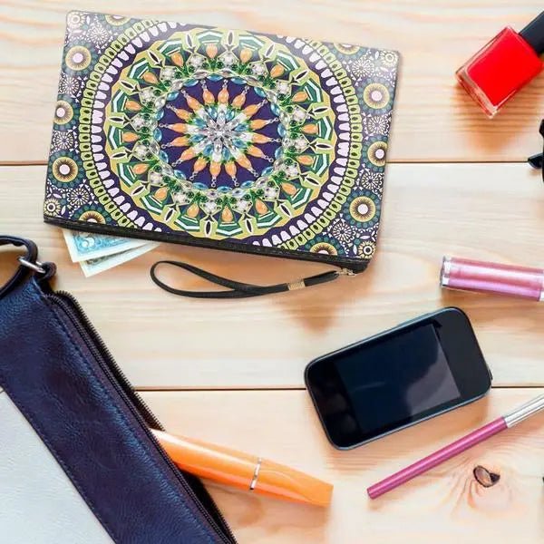 Diamond Painting Handgelenktasche Mandala Stern - Unique-Diamond