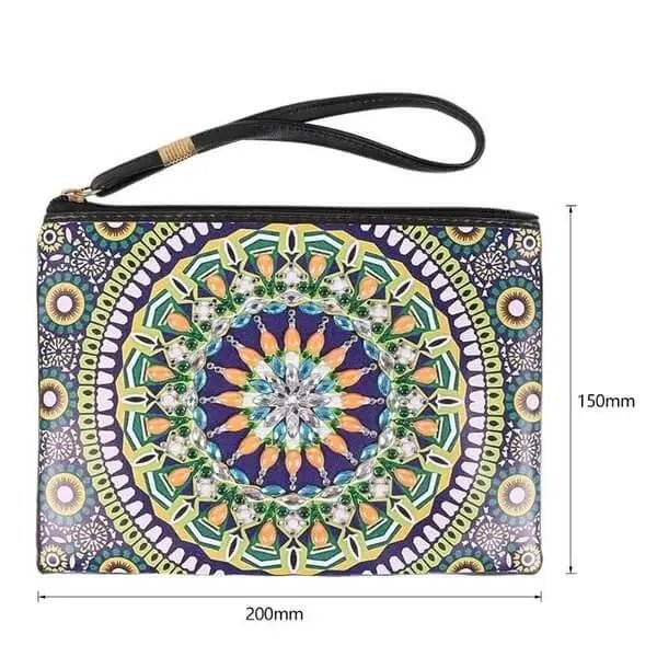 Diamond Painting Handgelenktasche Mandala Stern - Unique-Diamond