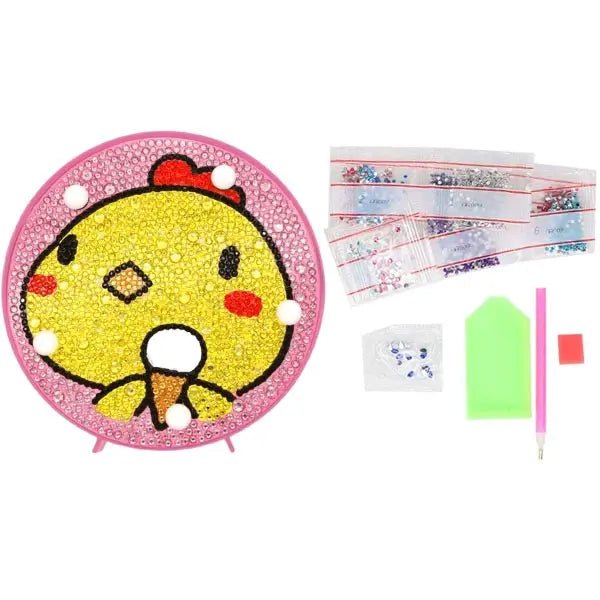 Diamond Painting LED Lampe Küken - Unique-Diamond