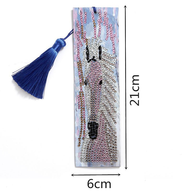 Diamond Painting Lesezeichen Pferd - Unique-Diamond