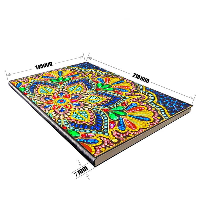 Diamond Painting Notizbuch Blume - Unique-Diamond