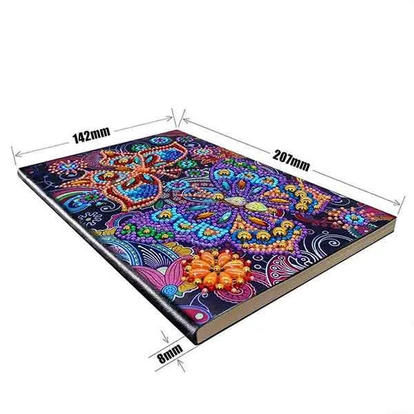 Diamond Painting Notizbuch Schmetterlinge - Unique-Diamond