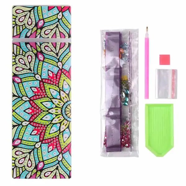 Diamond Painting Stiftebox Blumen - Unique-Diamond