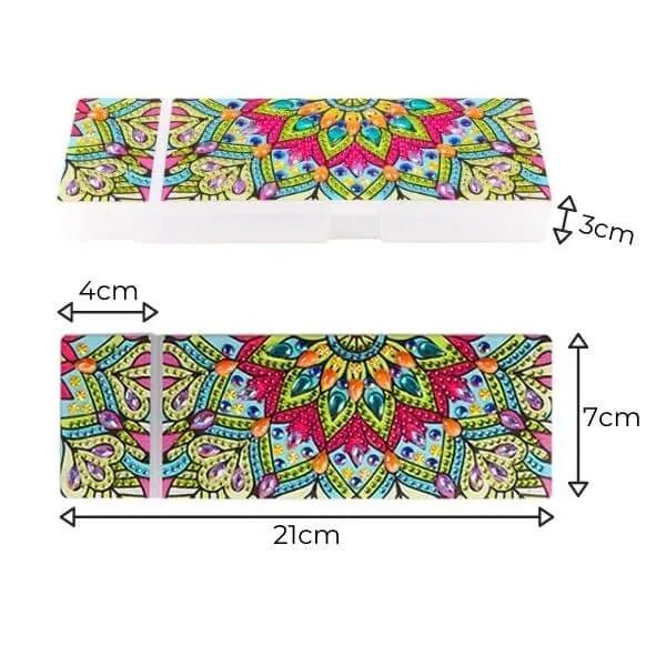 Diamond Painting Stiftebox Blumen - Unique-Diamond